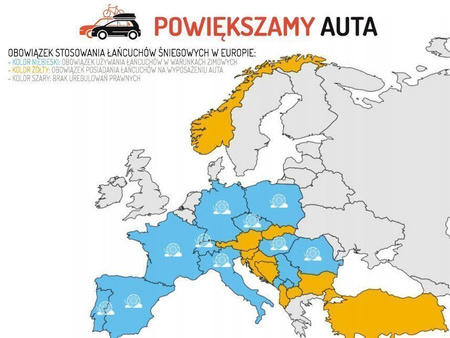 Taurus Diament 4x4 gr. 260 - łańcuchy śniegowe do aut dostawczych, SUV | 16 mm