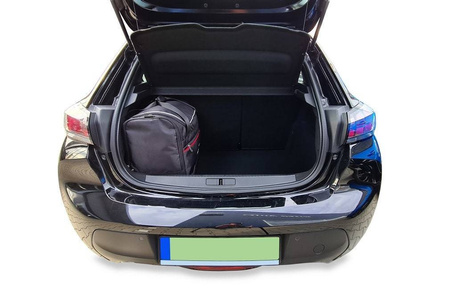 PEUGEOT e-208 HATCHBACK EV 2019+ TORBY DO BAGAŻNIKA 3 SZT