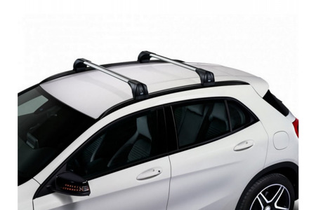 Cruz Airo Fuse 98/90 + 936-530 - aluminiowy bagażnik dachowy | Mercedes GLA 2014-